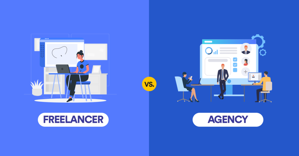 freelancer or a design agency?