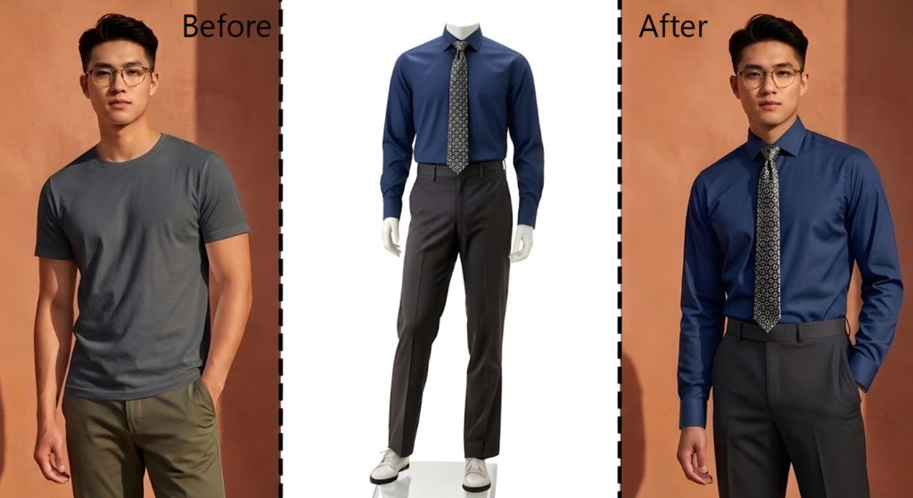 AI image artifact removal before and after by Graphicspixels