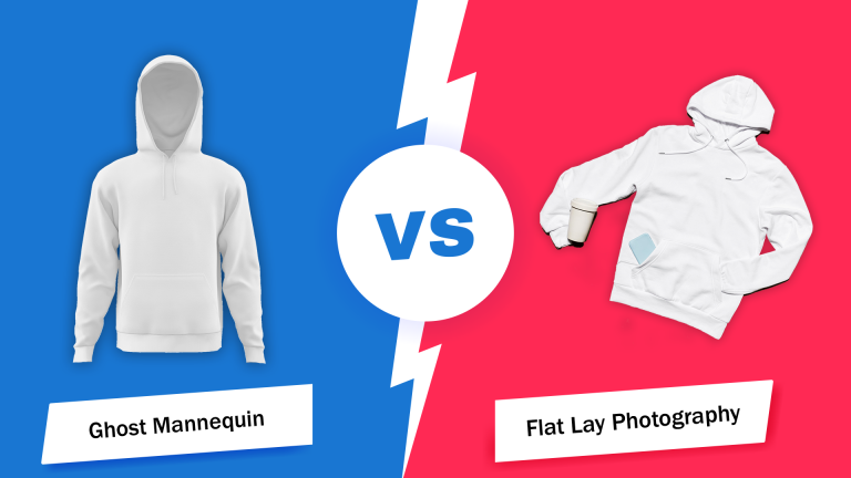 Flat Lay Photography vs. Ghost Mannequin