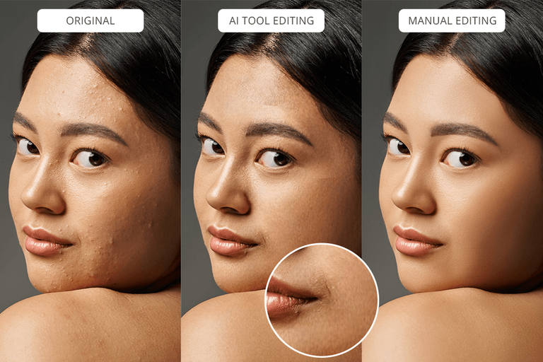 Midjourney vs Professional Photoshop Retouching