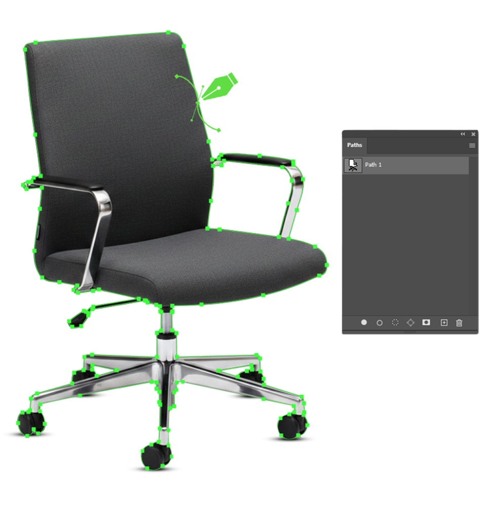 Clipping Path Services example