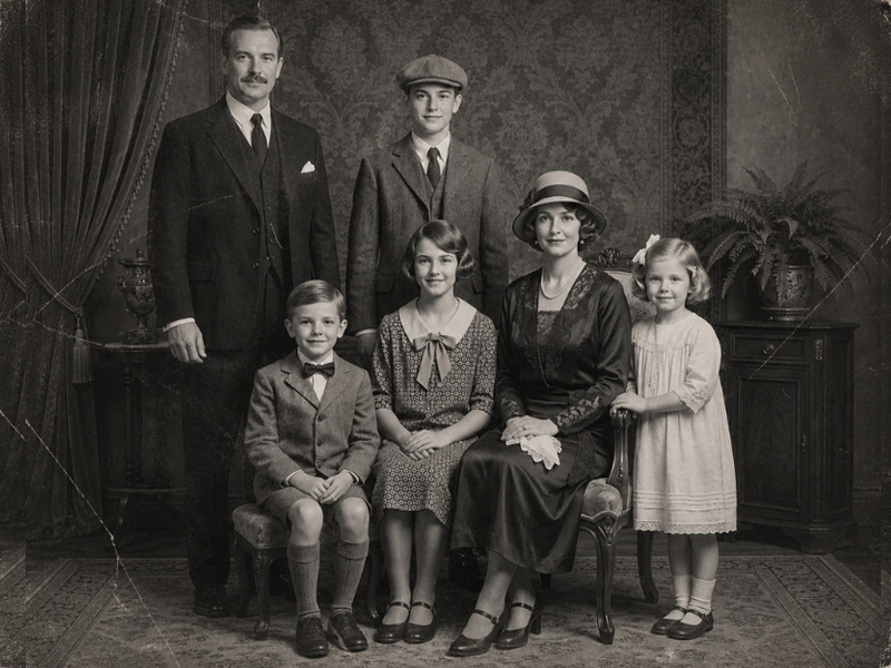 Photo Restoration — Fading Restoration
